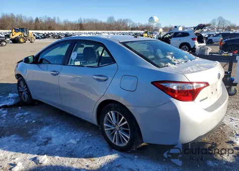2014 Toyota Corolla L z USA, uszkodzony, nr VIN 2T1BURHE2EC037694